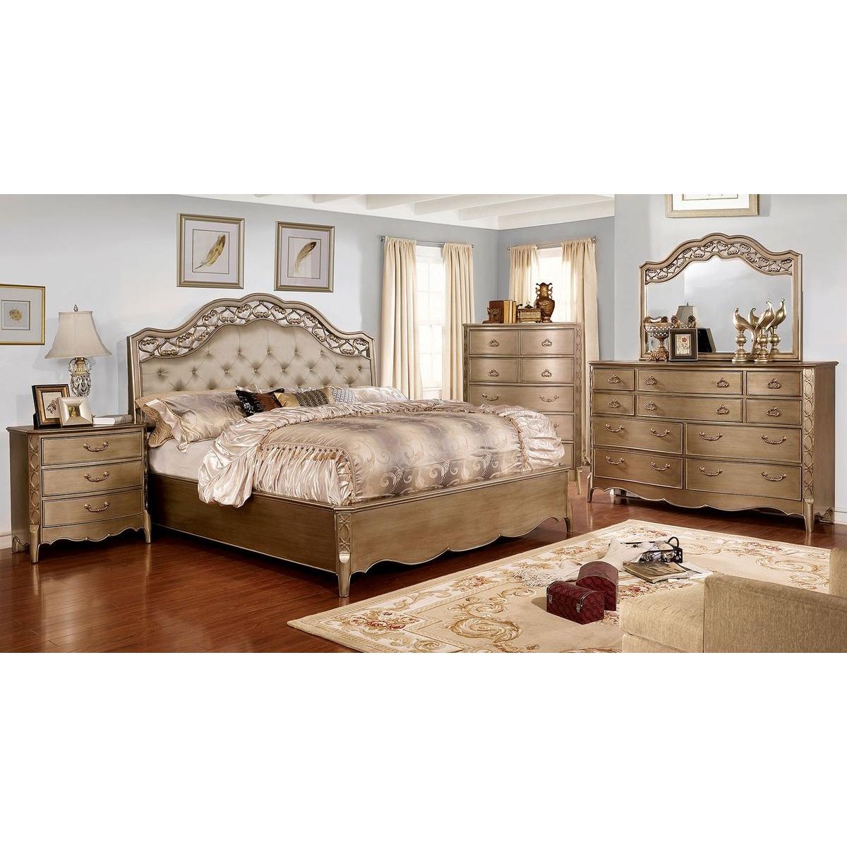  Furniture of America Capella Queen Panel Bed CM7442Q-BED IMAGE 7