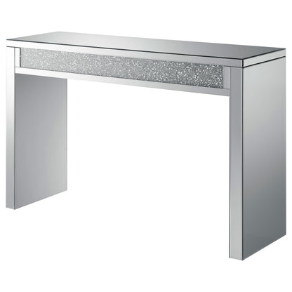 Coaster Furniture Gillian 722499 Mirrored Acrylic Entryway Console Table - Silver IMAGE 3
