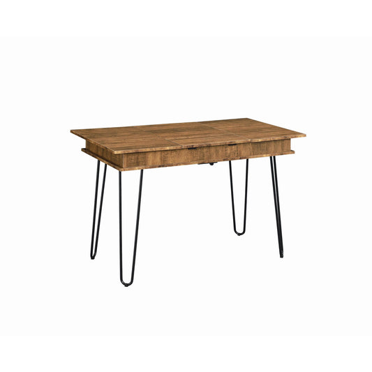 Coaster Furniture Sheeran 802011 47-inch Writing Desk with Storage - Rustic Amber IMAGE 1