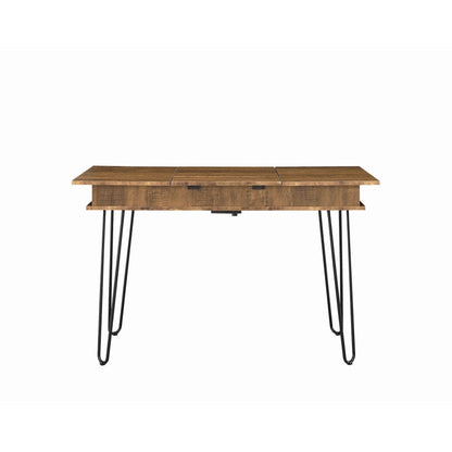 Coaster Furniture Sheeran 802011 47-inch Writing Desk with Storage - Rustic Amber IMAGE 5