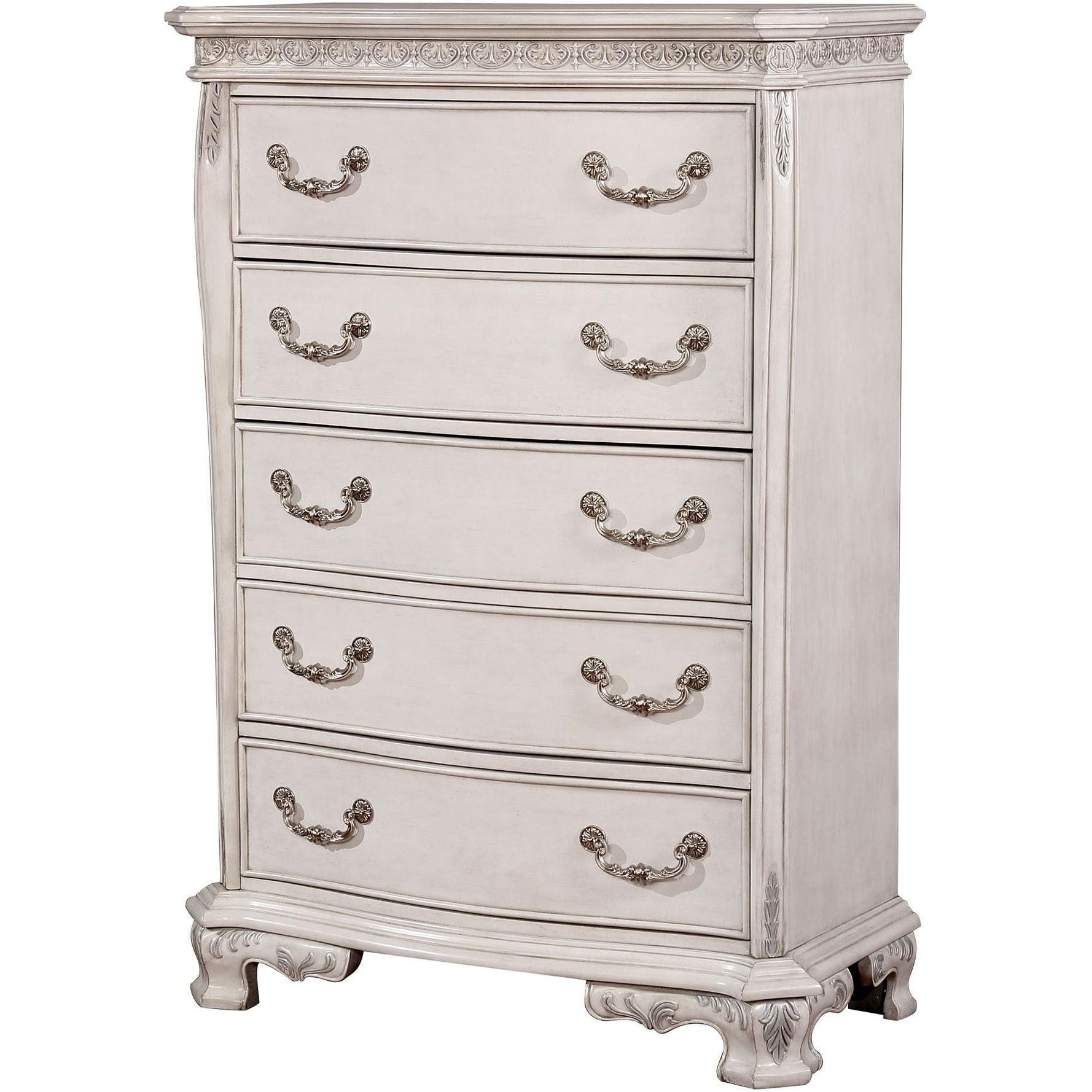  Furniture of America Hesperos 5-Drawer Chest CM7798WH-C IMAGE 1