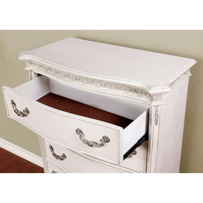  Furniture of America Hesperos 5-Drawer Chest CM7798WH-C IMAGE 3