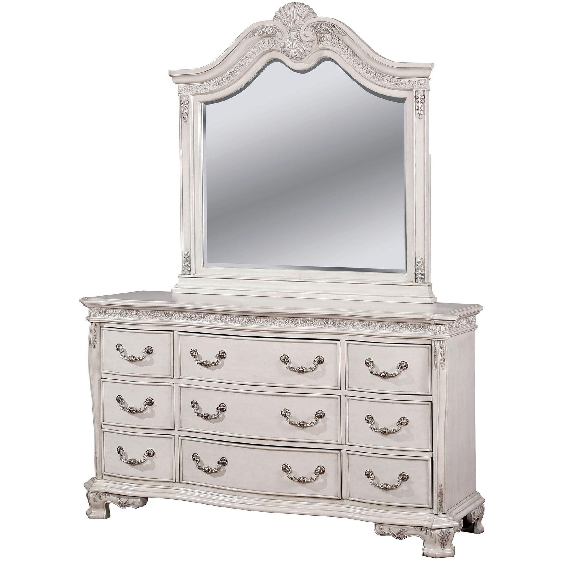  Furniture of America Hesperos 9-Drawer Dresser CM7798WH-D IMAGE 2