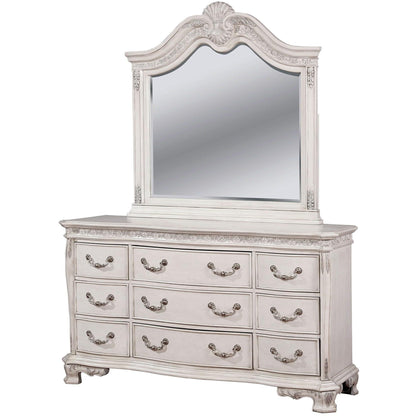  Furniture of America Hesperos Dresser Mirror CM7798WH-M IMAGE 2