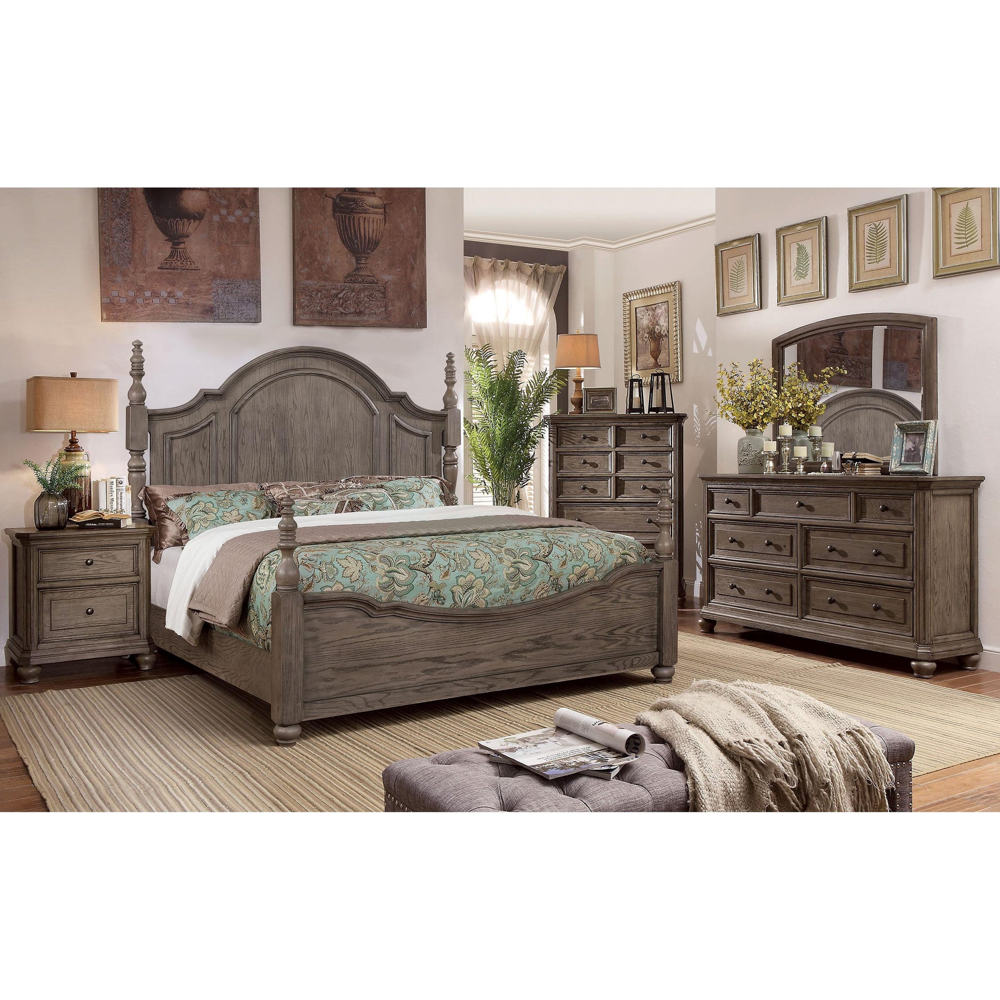  Furniture of America Audrey King Poster Bed CM7729EK-BED IMAGE 4