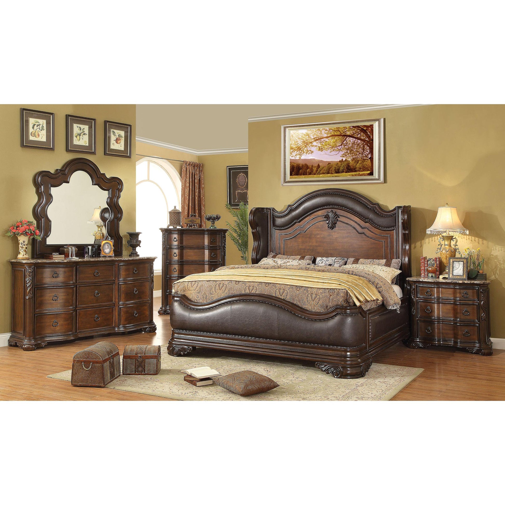  Furniture of America Arcturus 5-Drawer Chest CM7859C IMAGE 5