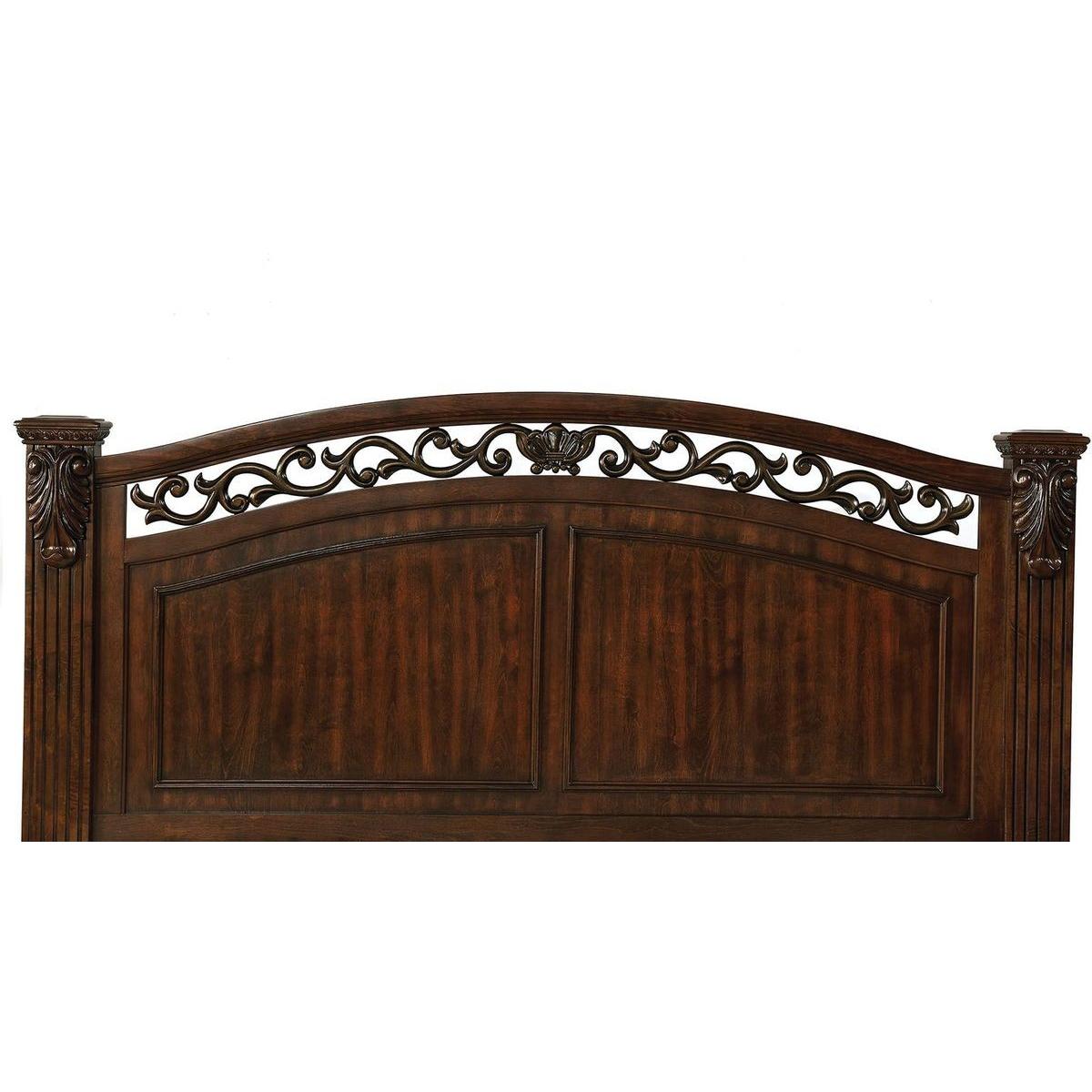  Furniture of America Cervantes California King Poster Bed CM7730CK-BED IMAGE 2