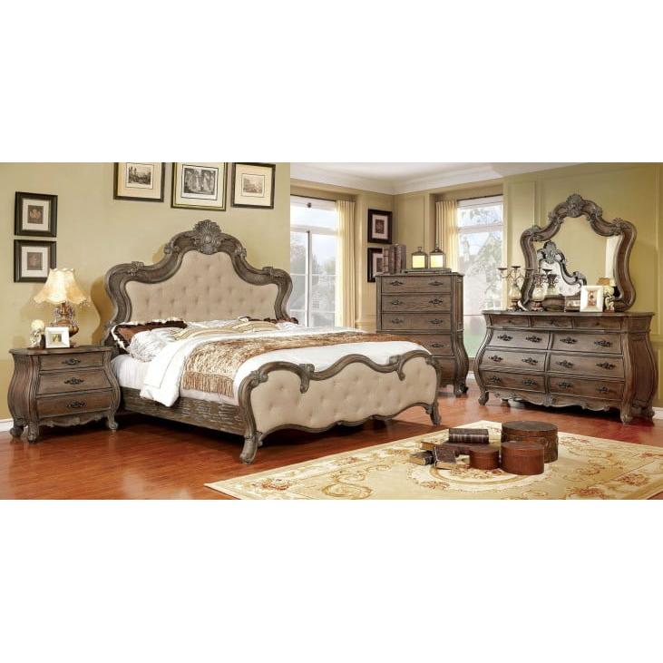  Furniture of America Cursa California King Panel Bed CM7664CK-BED IMAGE 5