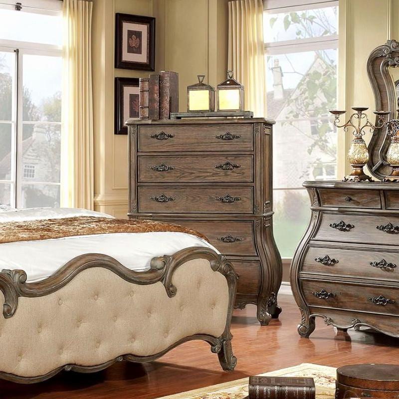  Furniture of America Cursa 5-Drawer Chest CM7664C IMAGE 3