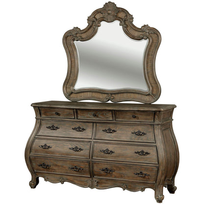  Furniture of America Cursa Dresser Mirror CM7664M IMAGE 2