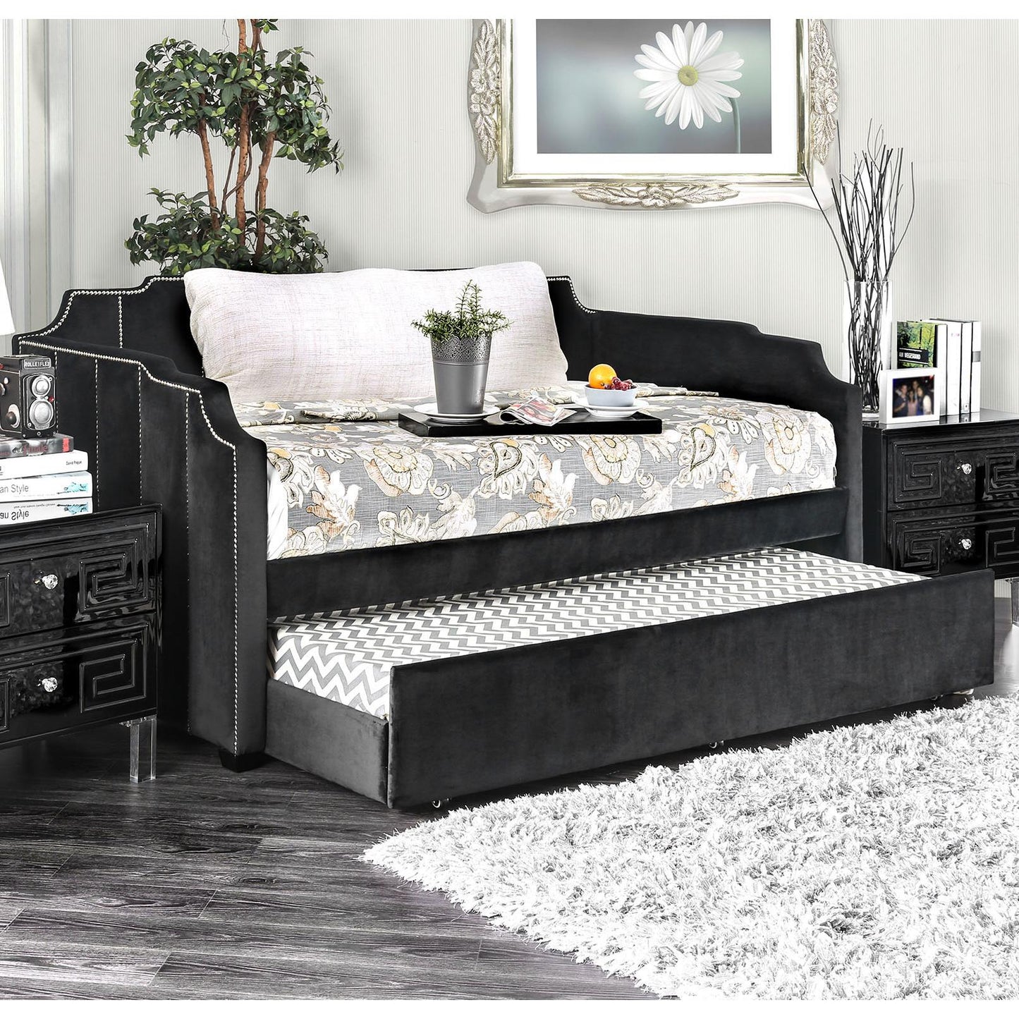  Furniture of America Esperanza Twin Daybed CM1025BK-BED IMAGE 1
