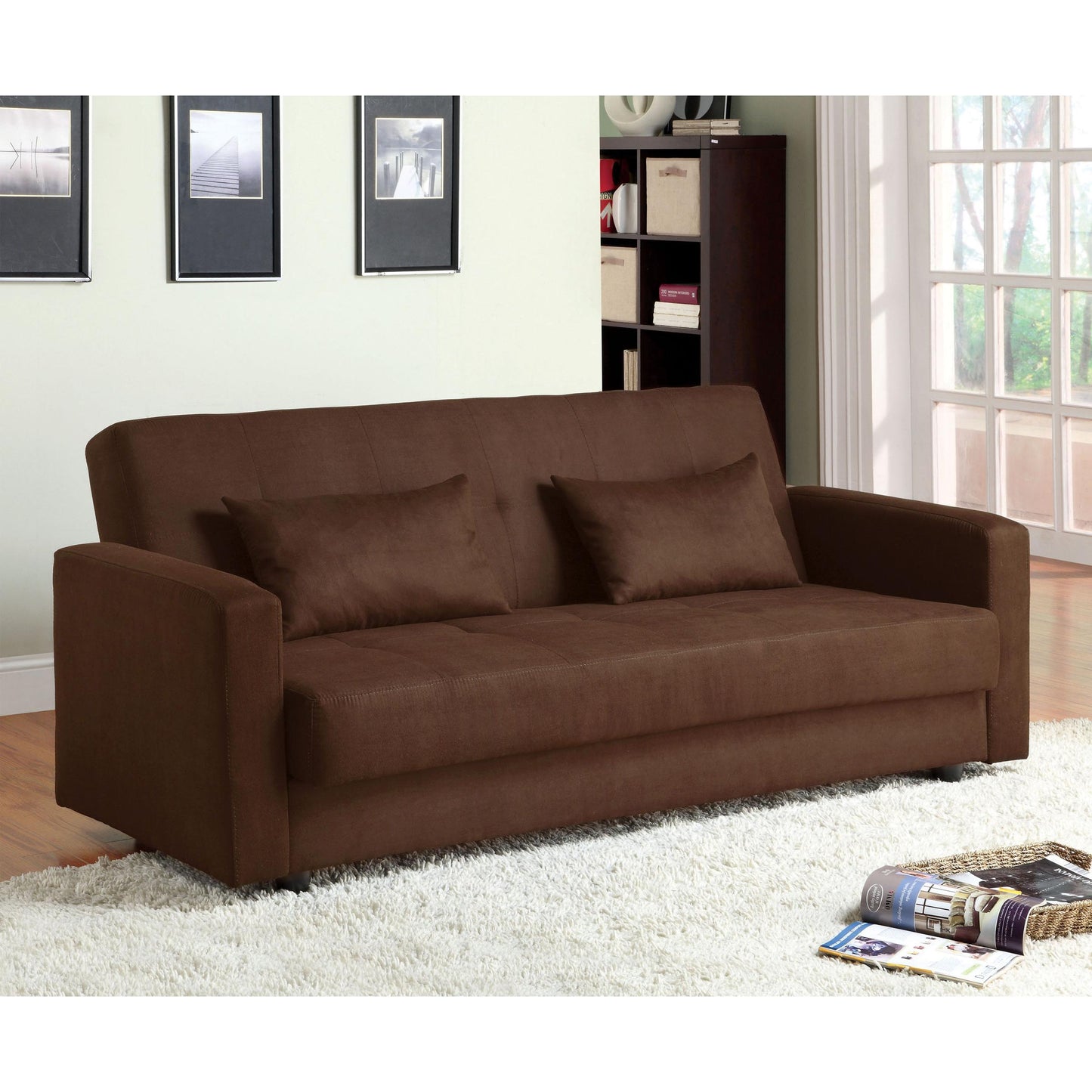 Furniture of America Jansen Futon CM2804 IMAGE 1