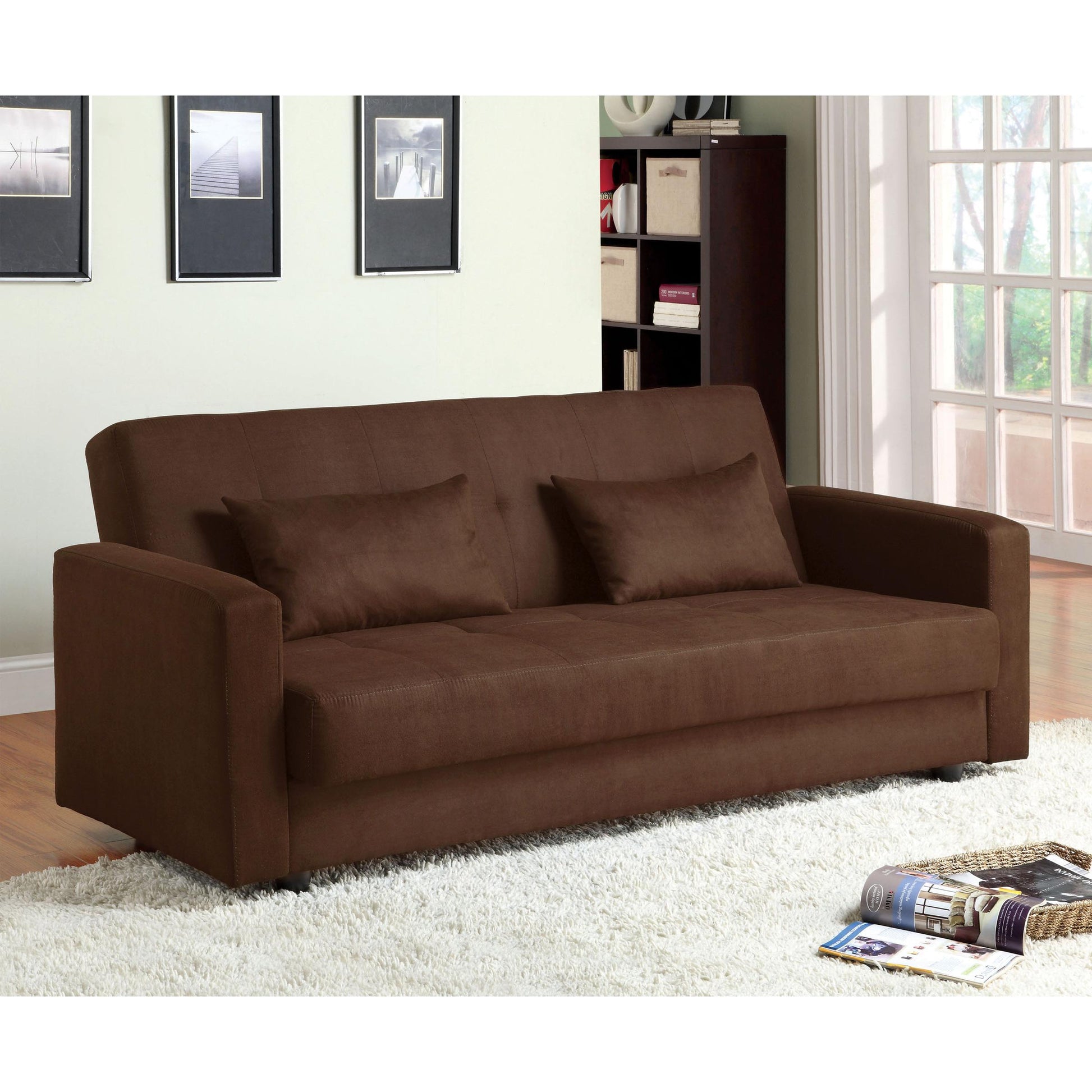  Furniture of America Jansen Futon CM2804 IMAGE 1