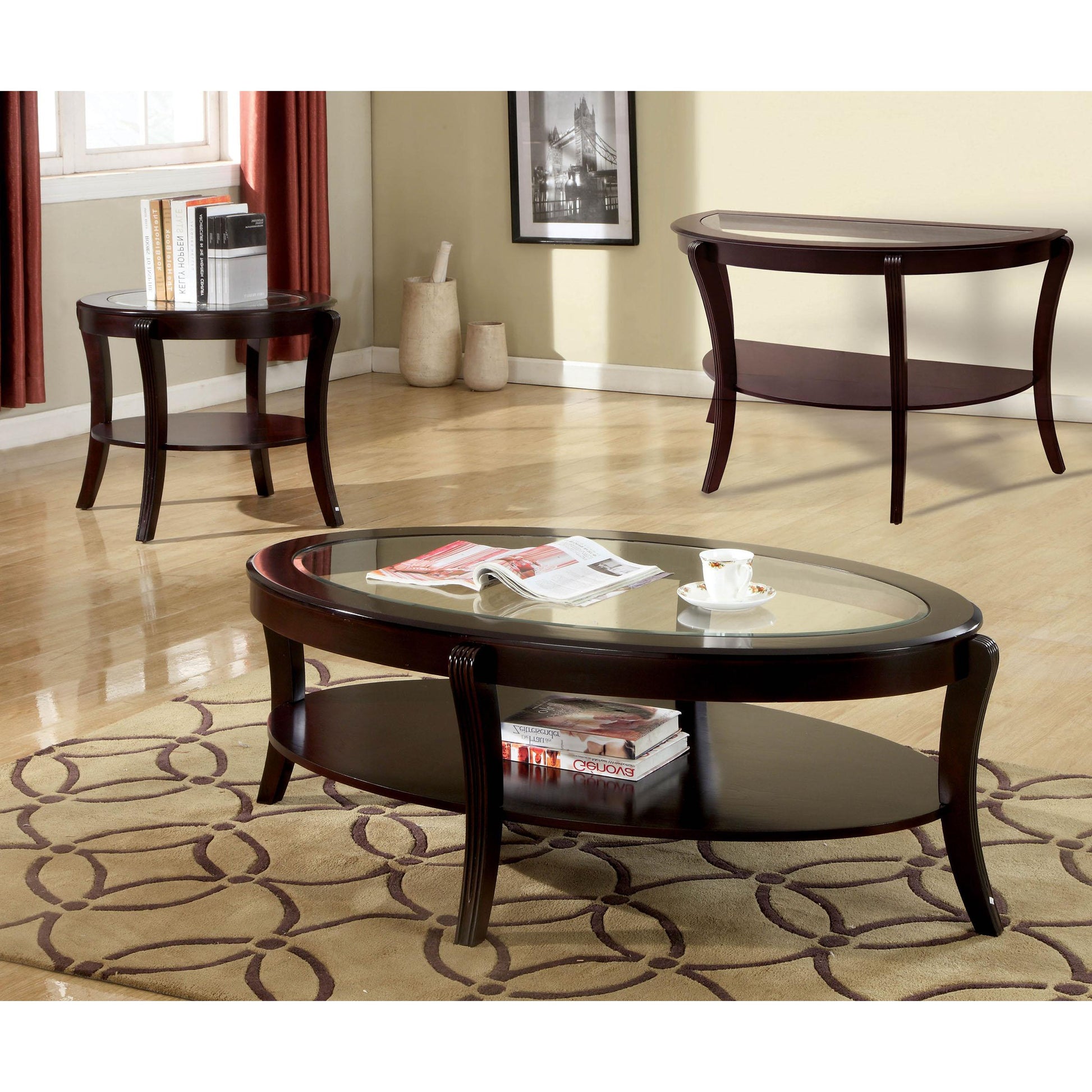  Furniture of America Finley Sofa Table CM4488SO IMAGE 2