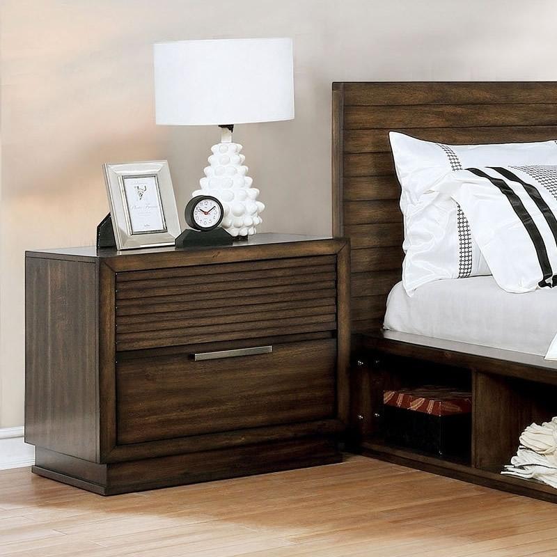  Furniture of America Torino 2-Drawer Nightstand CM7543N IMAGE 2