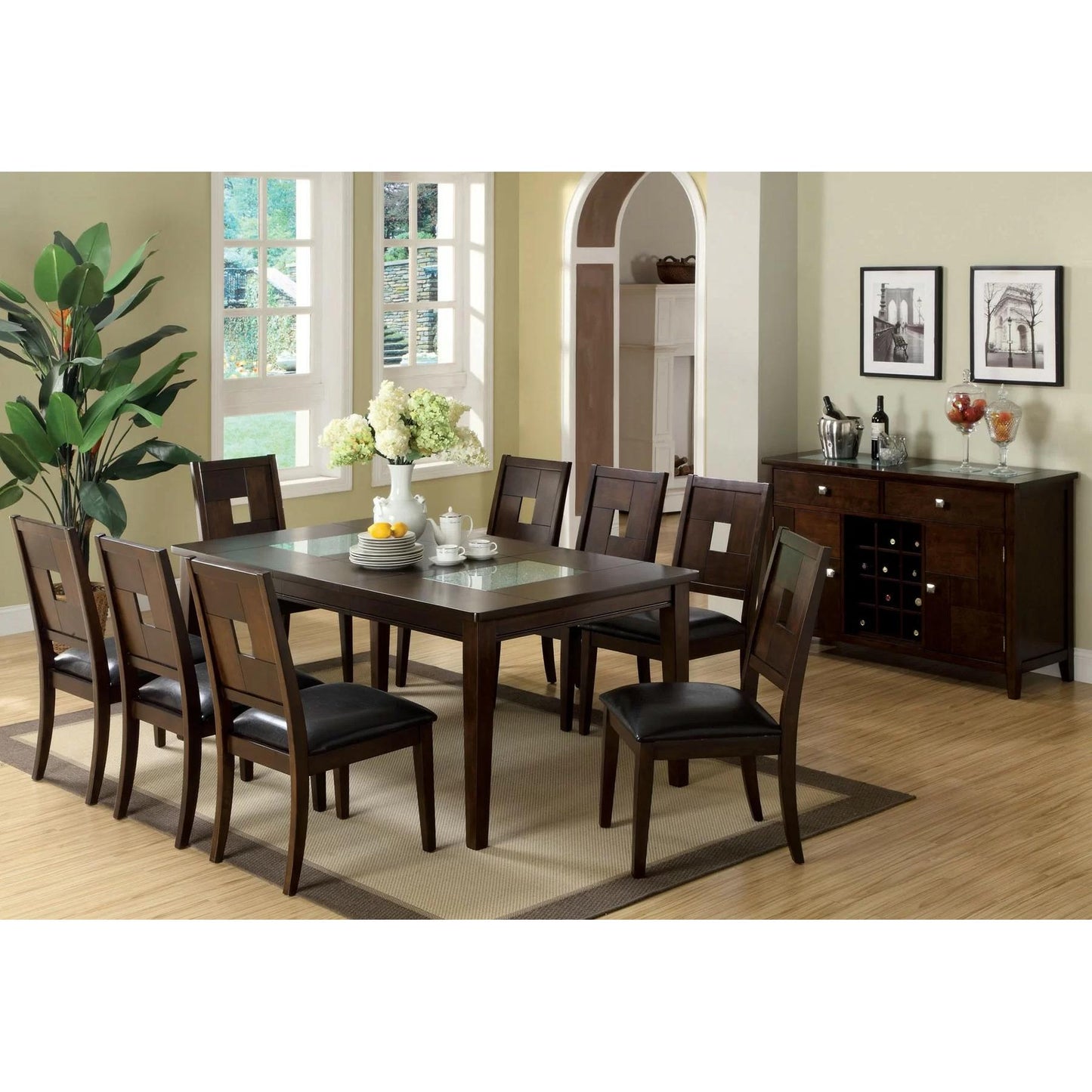 Furniture of America Primrose I Dining Table CM3093T-70 IMAGE 3