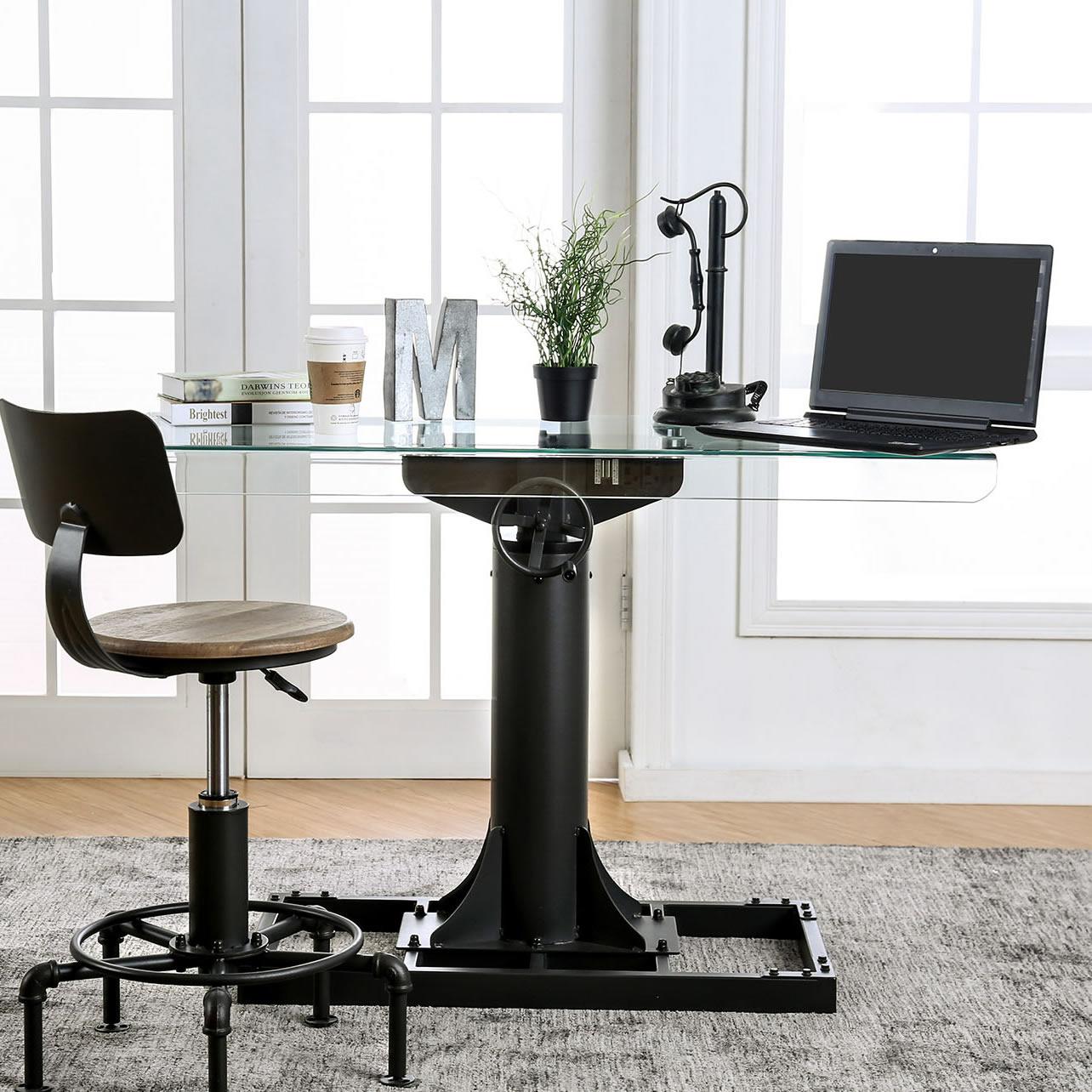  Furniture of America Office Desks Desks CM-DK6374-TABLE IMAGE 1