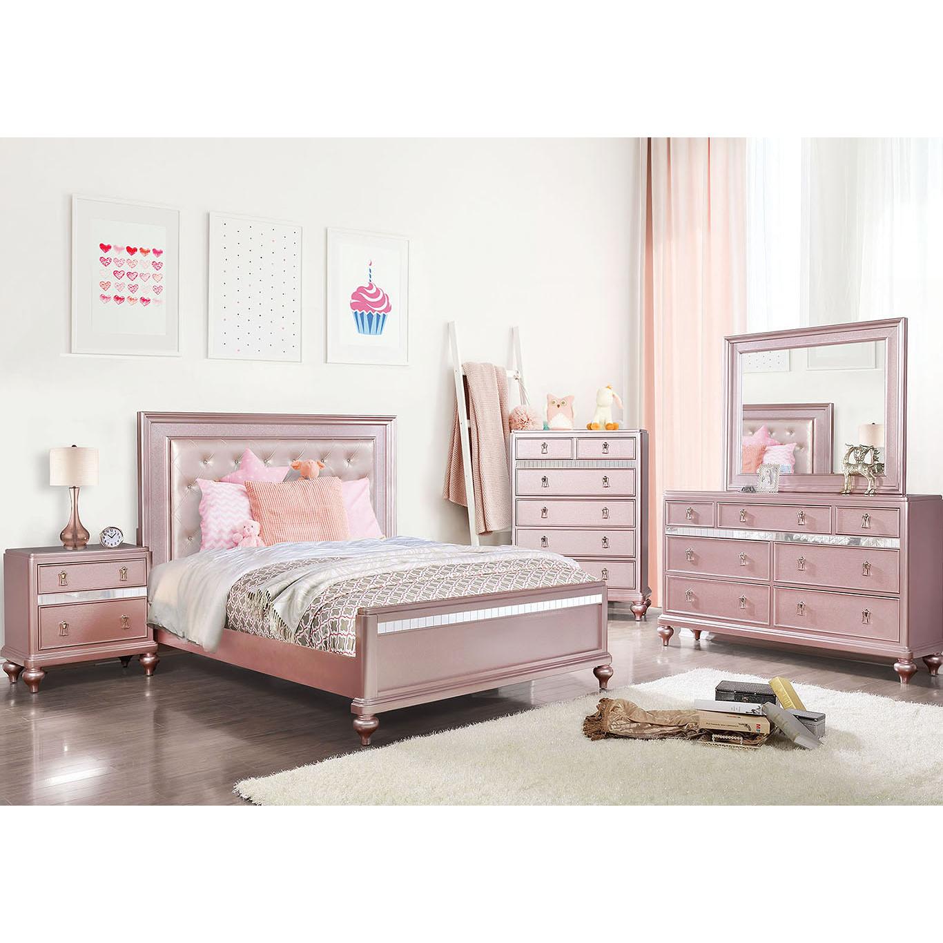 Furniture of America Avior CM7170RG-F Full Bed IMAGE 6