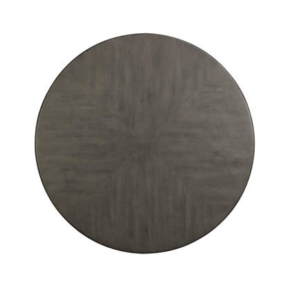  Elements International Round Cross Dining Table DCR500RDTE IMAGE 3