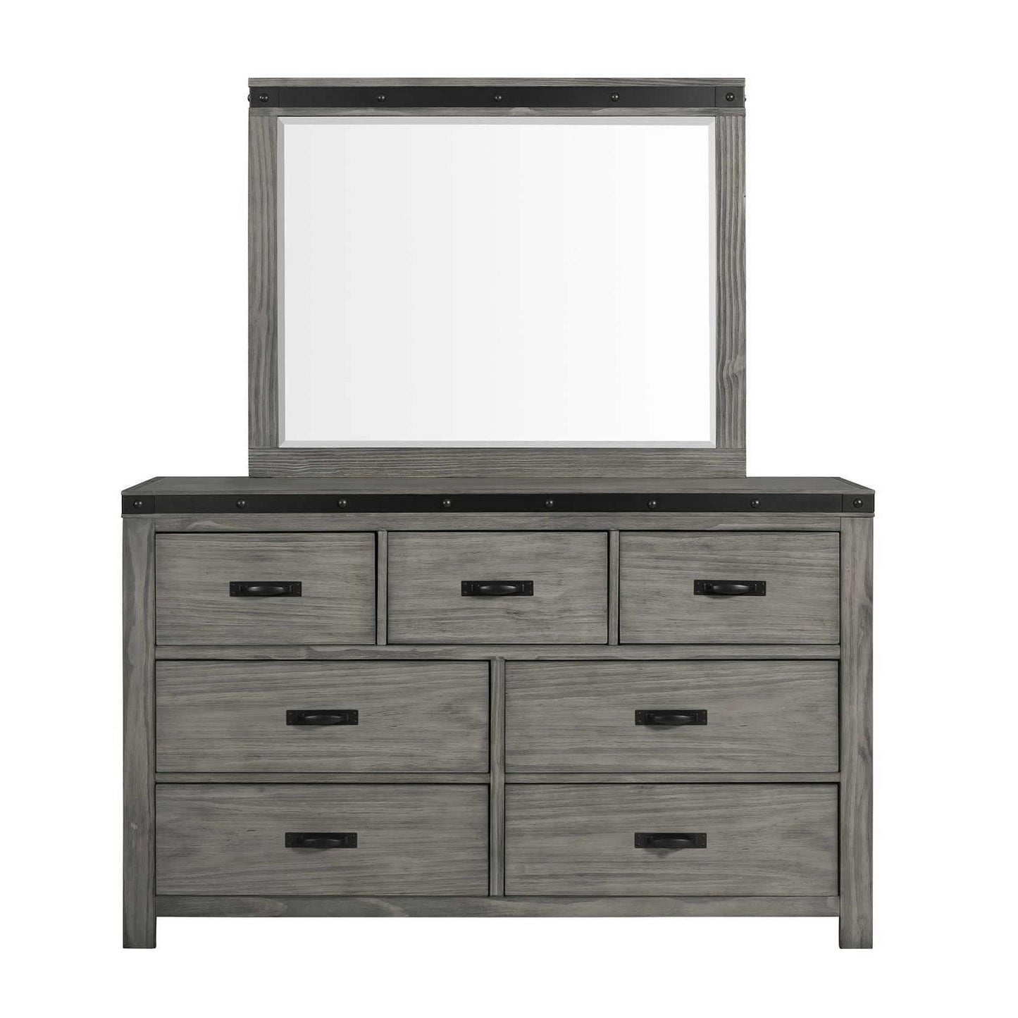  Elements International Wade Dresser Mirror WE600MR IMAGE 2