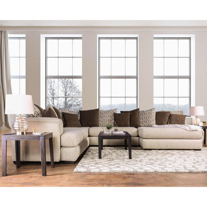  Furniture of America Giulianna Fabric 4 pc Sectional SM5180-SECT IMAGE 2