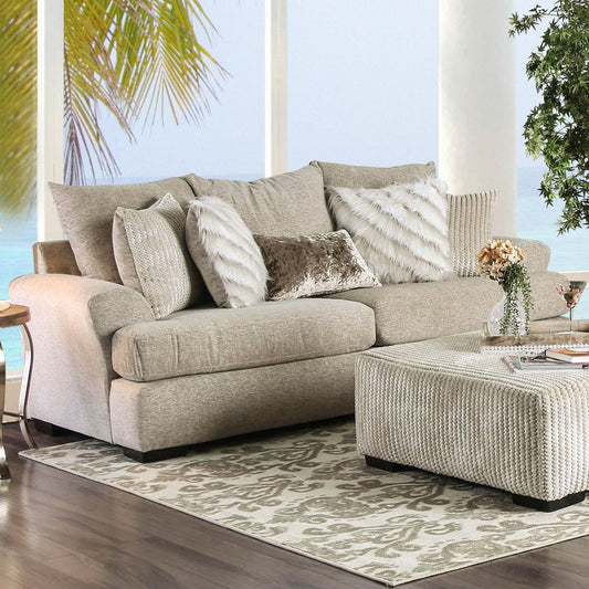  Furniture of America Anthea Stationary Fabric Sofa SM5140-SF IMAGE 1