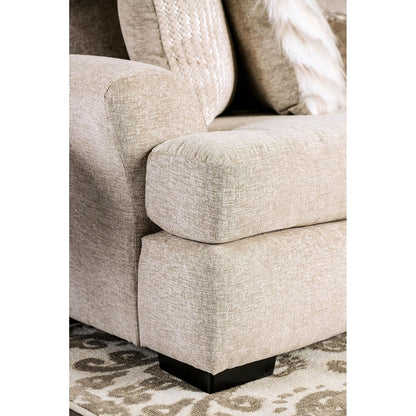  Furniture of America Anthea Stationary Fabric Chair SM5140-CH IMAGE 2