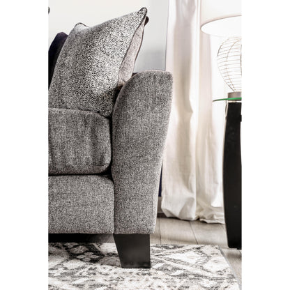  Furniture of America Jena Stationary Fabric Sofa SM5159-SF IMAGE 3