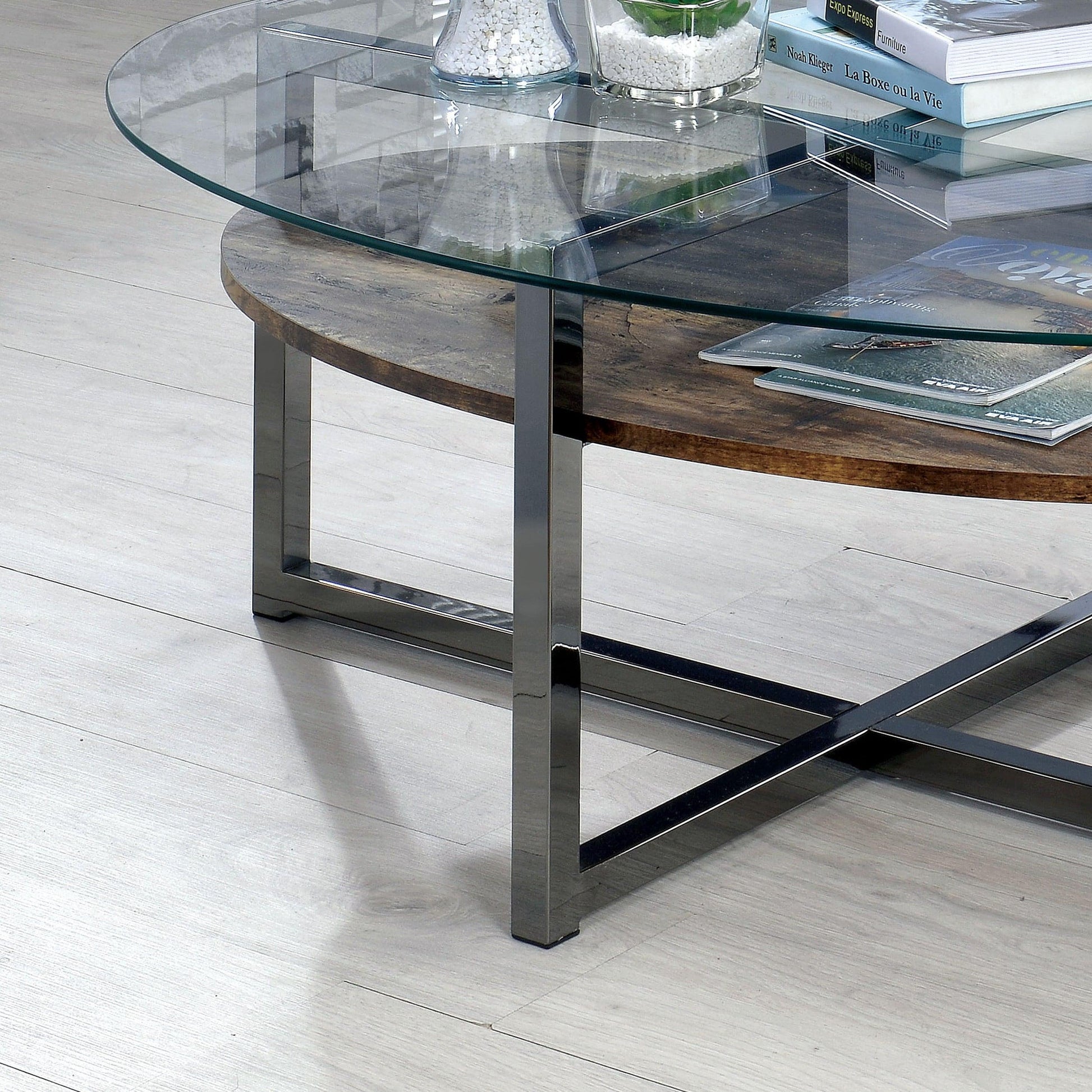  Furniture of America McMurray Coffee Table CM4845C IMAGE 3