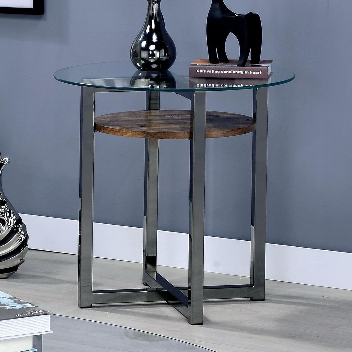  Furniture of America McMurray End Table CM4845E IMAGE 2