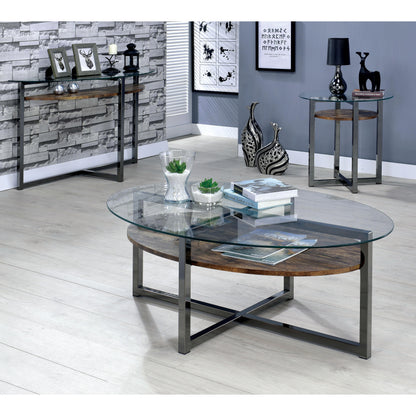  Furniture of America McMurray End Table CM4845S IMAGE 3