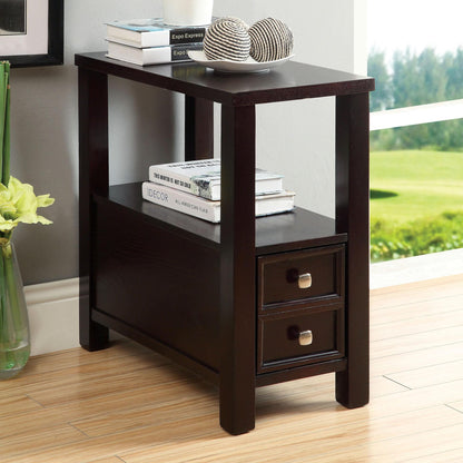  Furniture of America Lydle Chairside Table CM-AC114 IMAGE 1
