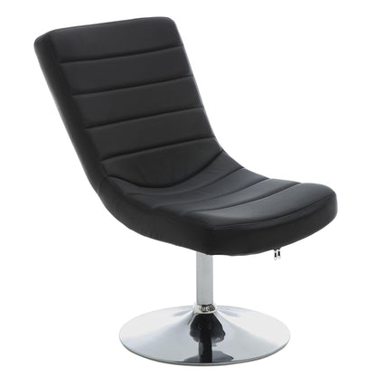  Furniture of America Valerie Leatherette Chair CM-AC6036BK IMAGE 1