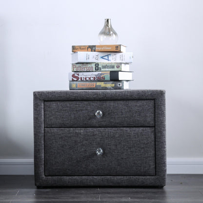  Furniture of America Canaves 2-Drawer Nightstand CM7142DG-N IMAGE 1