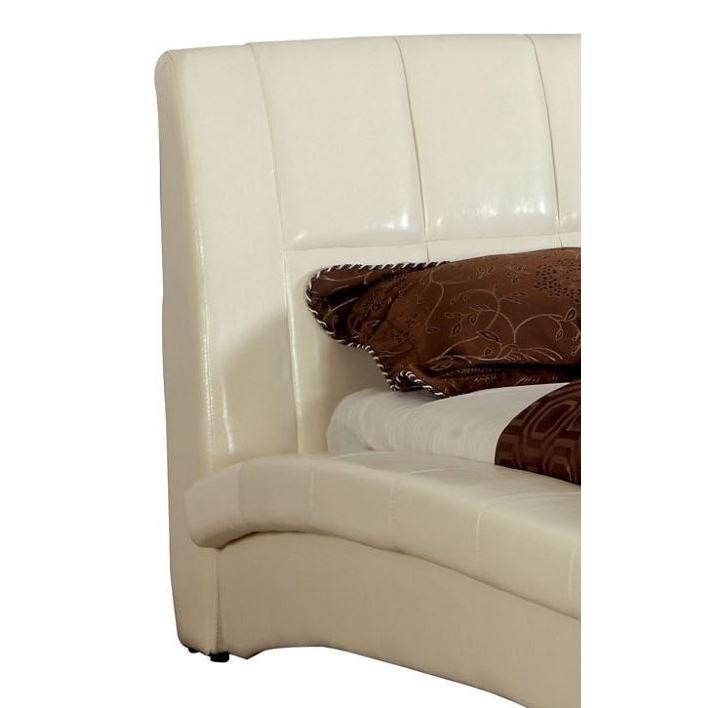  Furniture of America Vizela California King Upholstered Platform Bed CM7604IV-CK-BED IMAGE 2