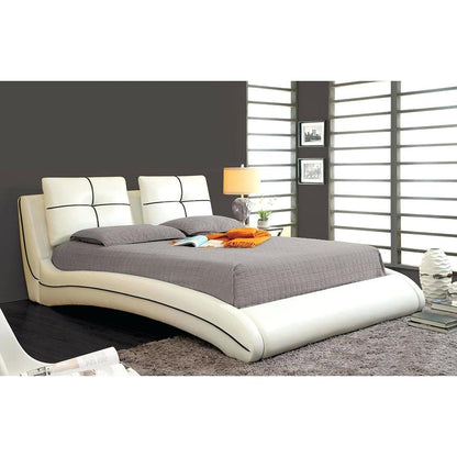  Furniture of America Ourem King Upholstered Platform Bed CM7017EK-BED IMAGE 1
