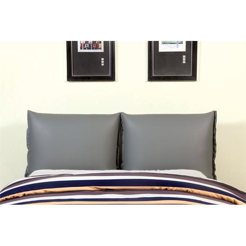  Furniture of America Palto King Upholstered Platform Bed CM7704EK-BED IMAGE 2