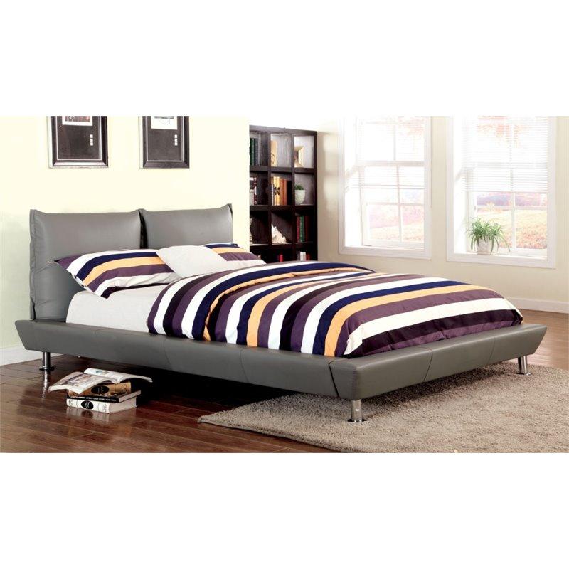  Furniture of America Palto King Upholstered Platform Bed CM7704CK-BED IMAGE 3