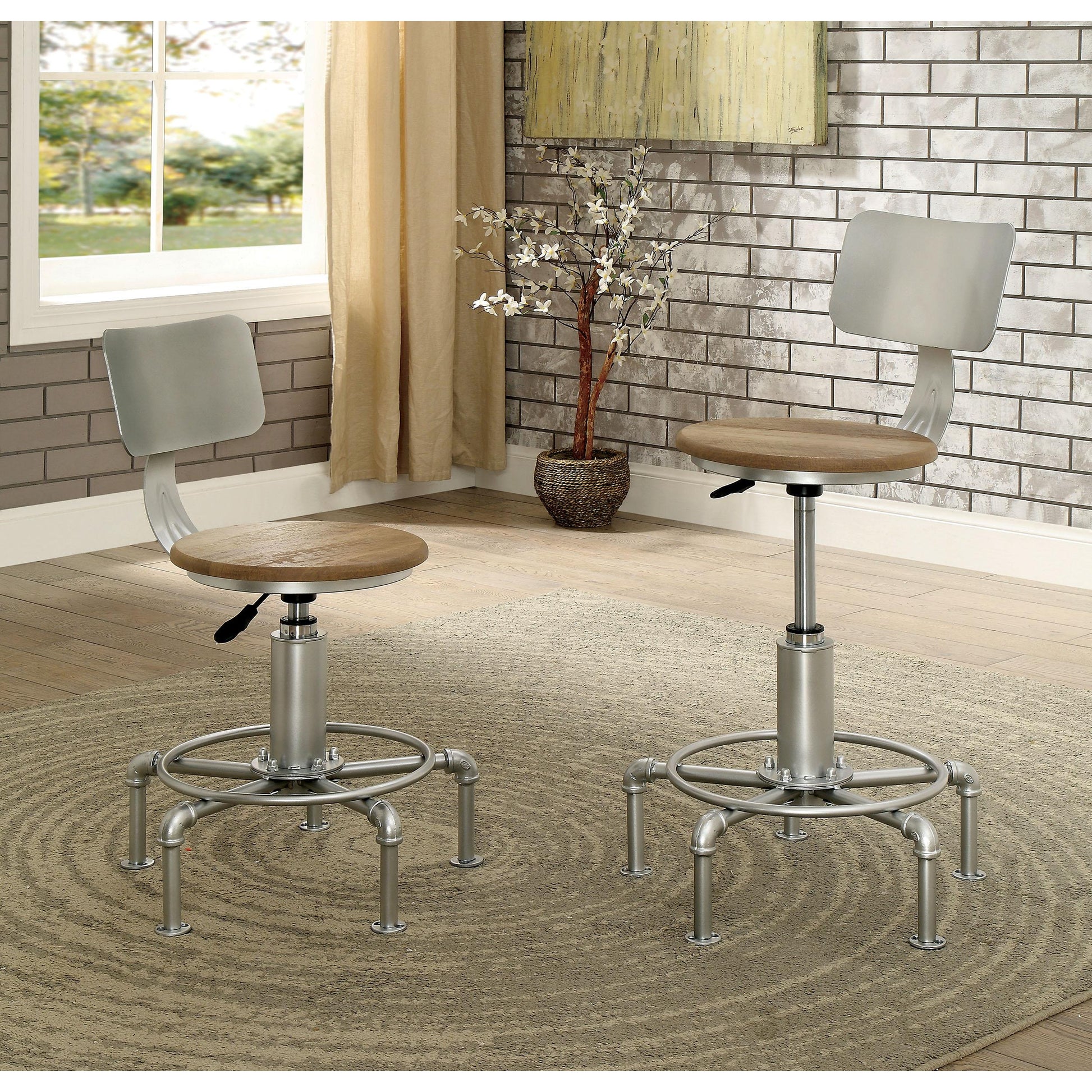  Furniture of America Helene Adjustable Height Dining Chair CM3378SC-2PK IMAGE 6