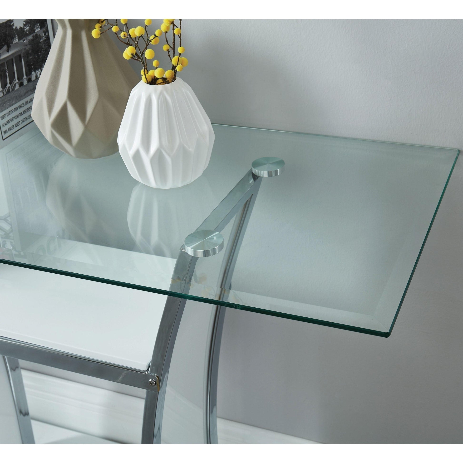  Furniture of America Staten Sofa Table CM4372WH-S-PK IMAGE 2
