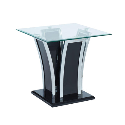  Furniture of America Staten End Table CM4372BK-E-PK IMAGE 1