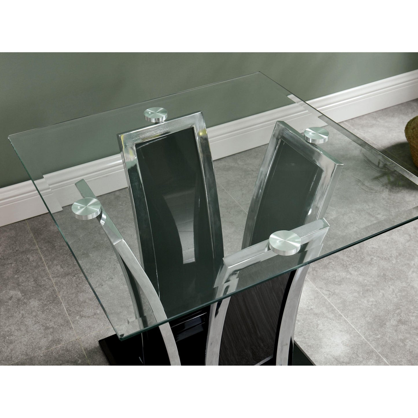  Furniture of America Staten End Table CM4372BK-E-PK IMAGE 2