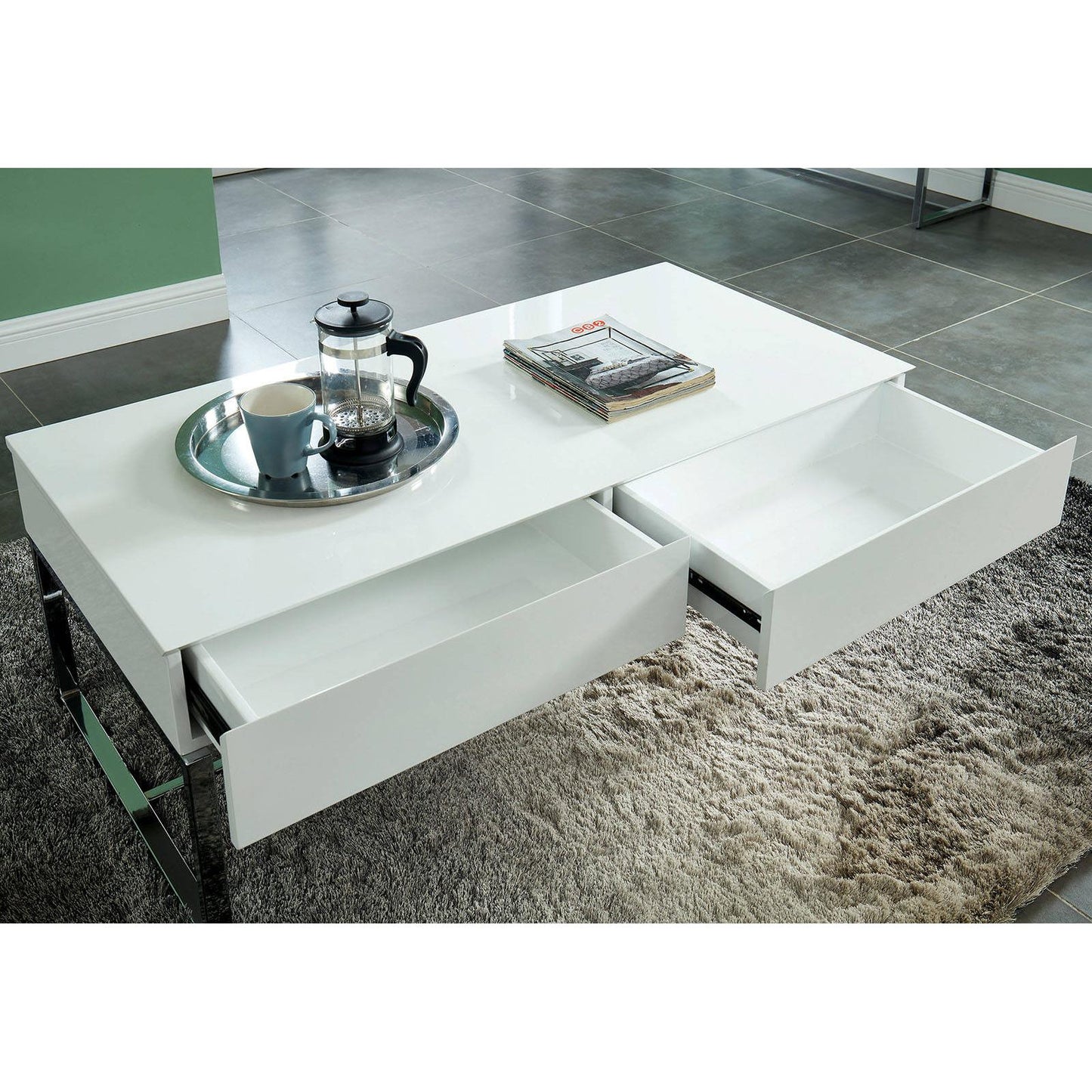  Furniture of America Juni Coffee Table CM4456C IMAGE 3