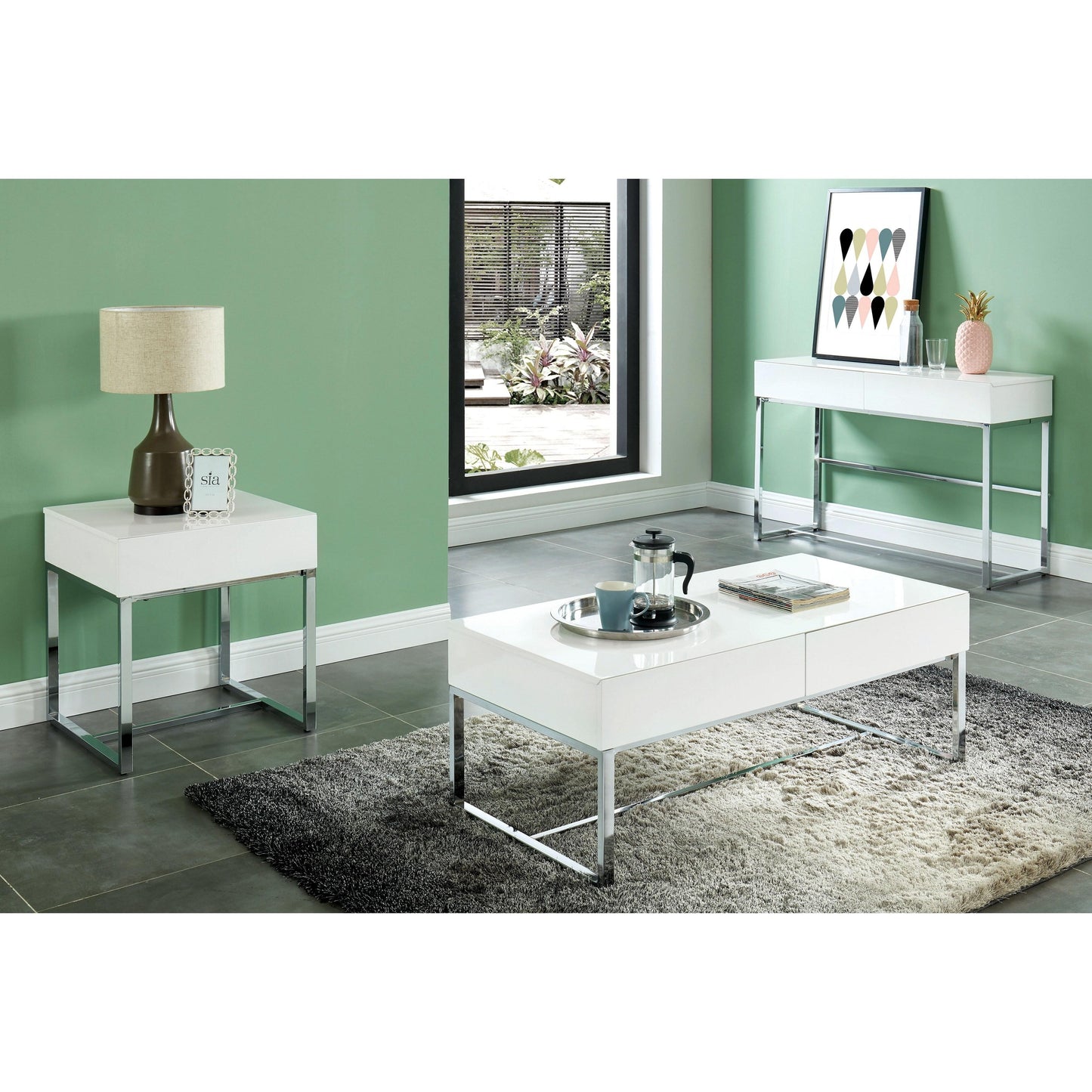  Furniture of America Juni Sofa Table CM4456S IMAGE 7