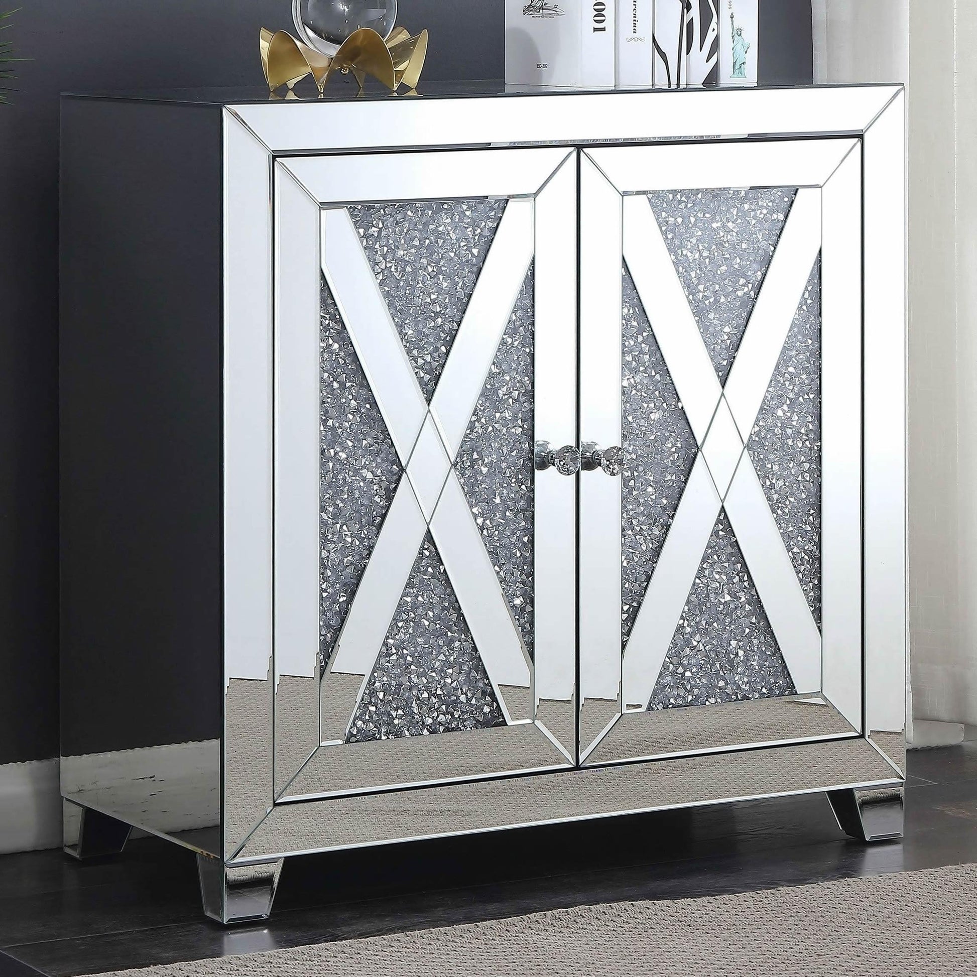  Furniture of America Accent Cabinets Cabinets CM530CB-DR IMAGE 1