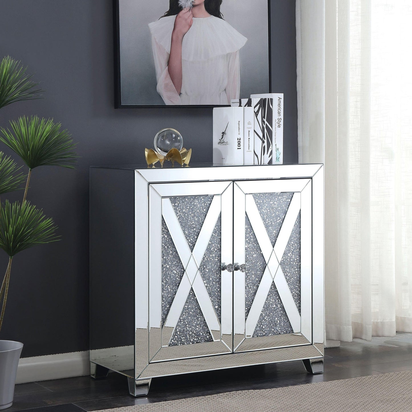  Furniture of America Accent Cabinets Cabinets CM530CB-DR IMAGE 2