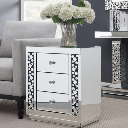  Furniture of America Neirin Chairside Table CM536ST-3DR IMAGE 2