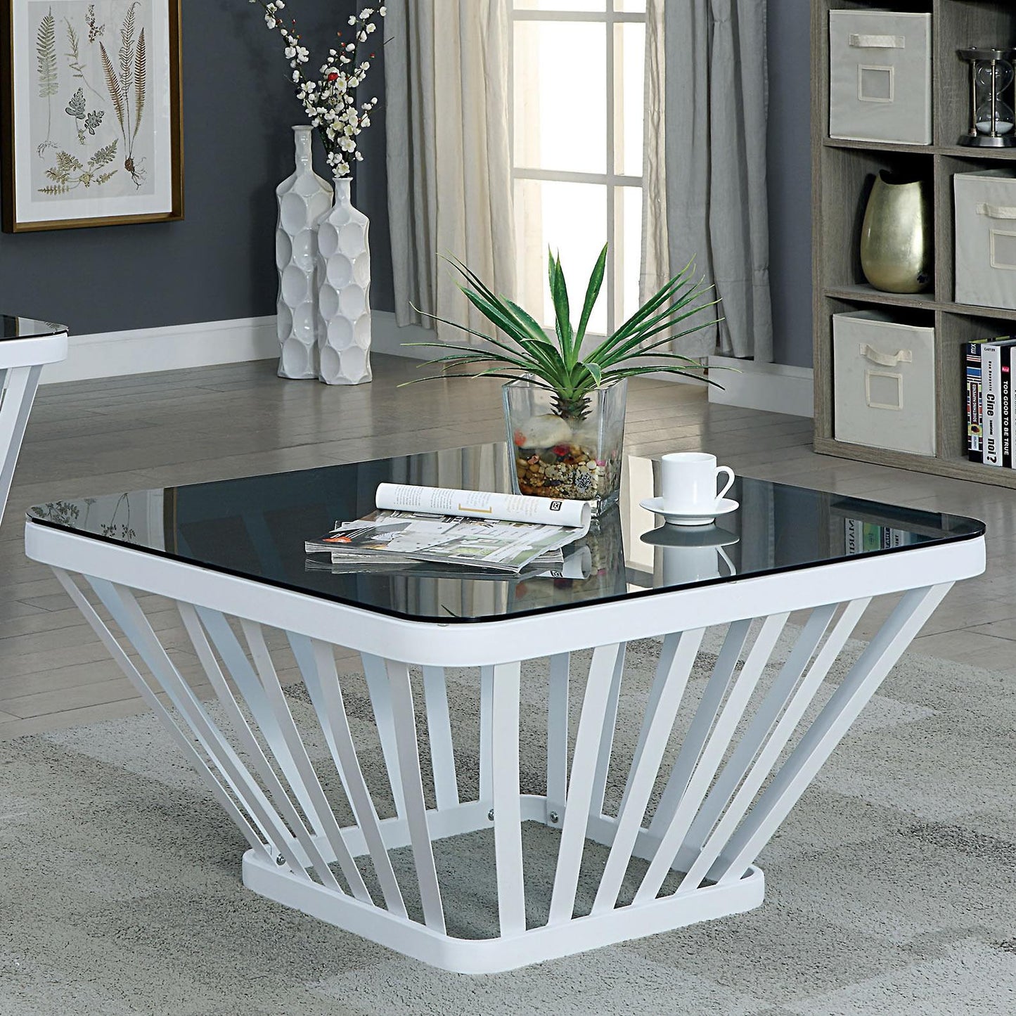  Furniture of America Winnie Coffee Table CM4109WH-C IMAGE 3