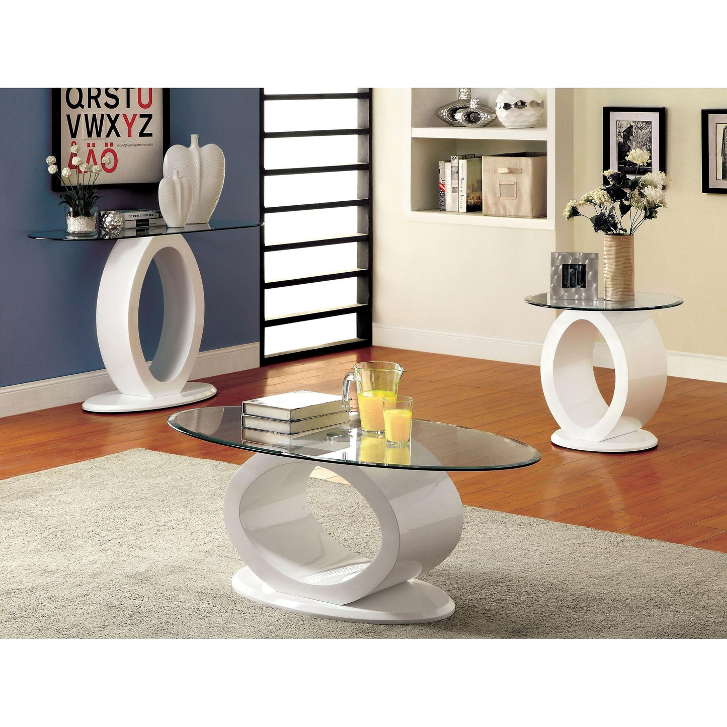  Furniture of America Lodia Sofa Table CM4825WH-S IMAGE 3