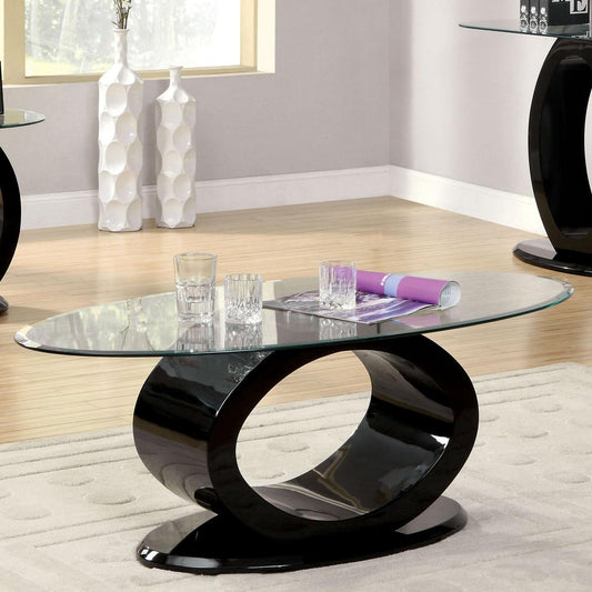  Furniture of America Lodia Coffee Table CM4825BK-C IMAGE 1